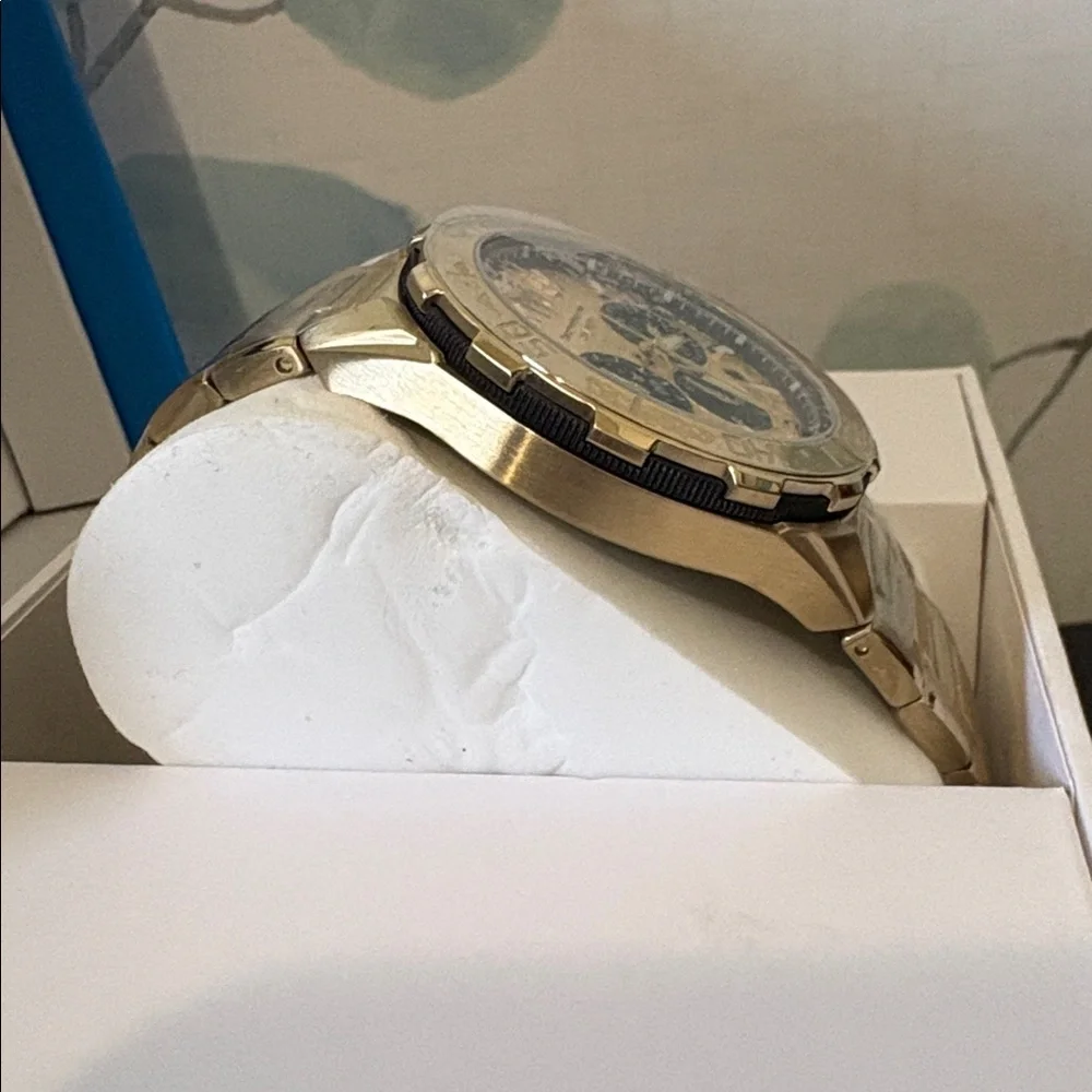 TechnoMarine Seven Seas Men’s Watch 44mm Gold TM-725032